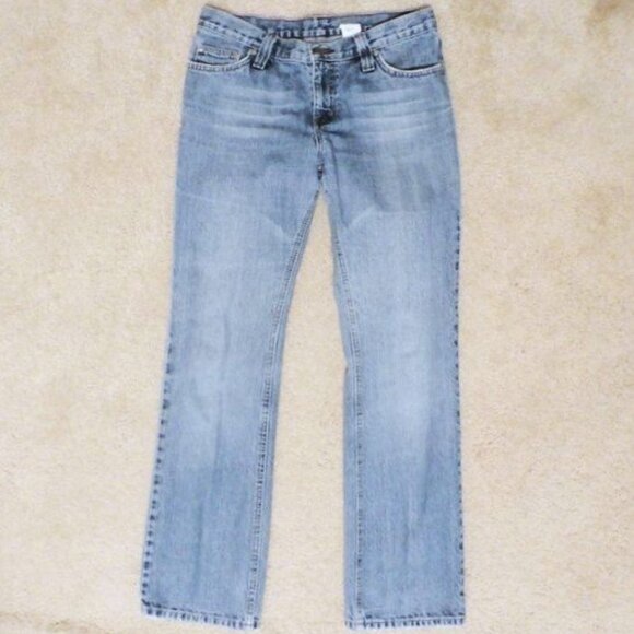 BLUE BAY LADIES JUNIOR SIZE 9 STRAIGHT LEG JEANS,  32" Waist,  31" Inseam,  9" R - Picture 2 of 6